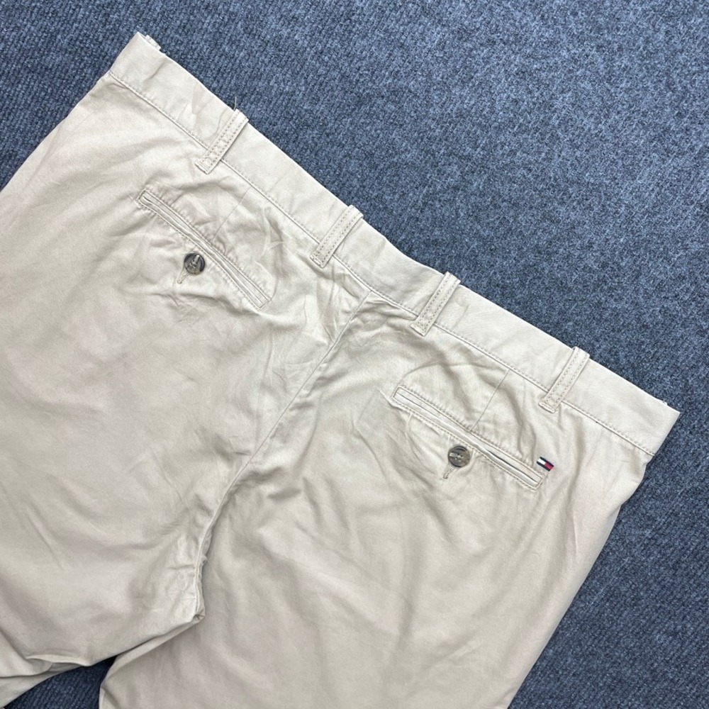 Tommy Hilfiger Chino Pants Tan Khaki 40x31 Classic Preppy Streetwear Trousers